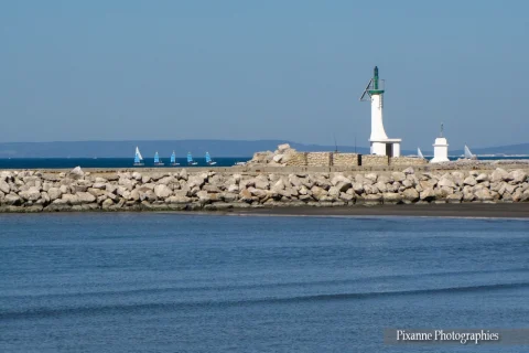 Europe, France, Occitanie, Gard, Grau du Roi, Jetée Ouest, Camargue, Souvenirs de Voyages, Pixanne Photographies