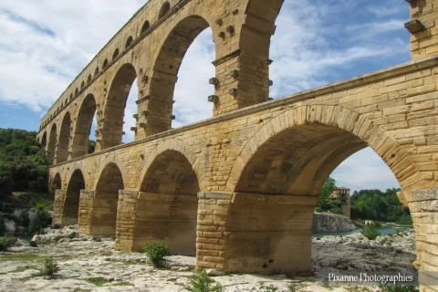 Europe, France, Occitanie, Gard, Pont du Gard, Souvenirs de Voyages, Pixanne Photographies