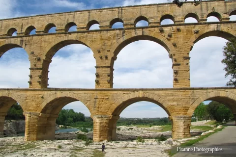 Europe, France, Occitanie, Gard, Pont du Gard, Souvenirs de Voyages, Pixanne Photographies