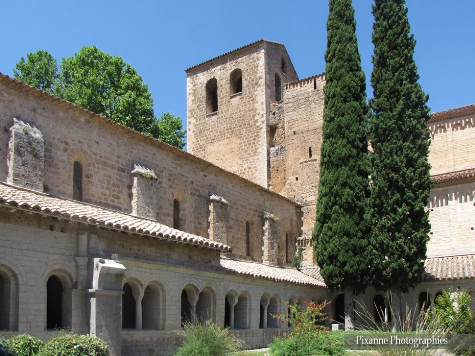 Europe, France, Occitanie, Herault, Saint Guilhem le Desert, Abbaye de Gellone, Souvenirs de Voyages, Pixanne Photographies