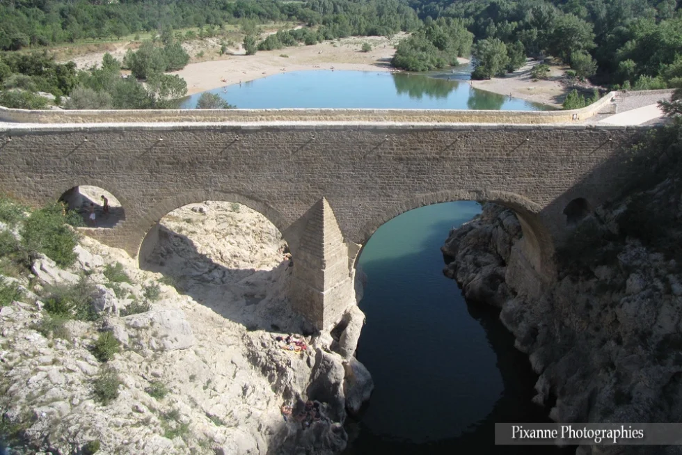 Europe, France, Occitanie, Hérault, Saint Guilhem le Désert, Pont du Diable, Souvenirs de Voyages, Pixanne Photographies