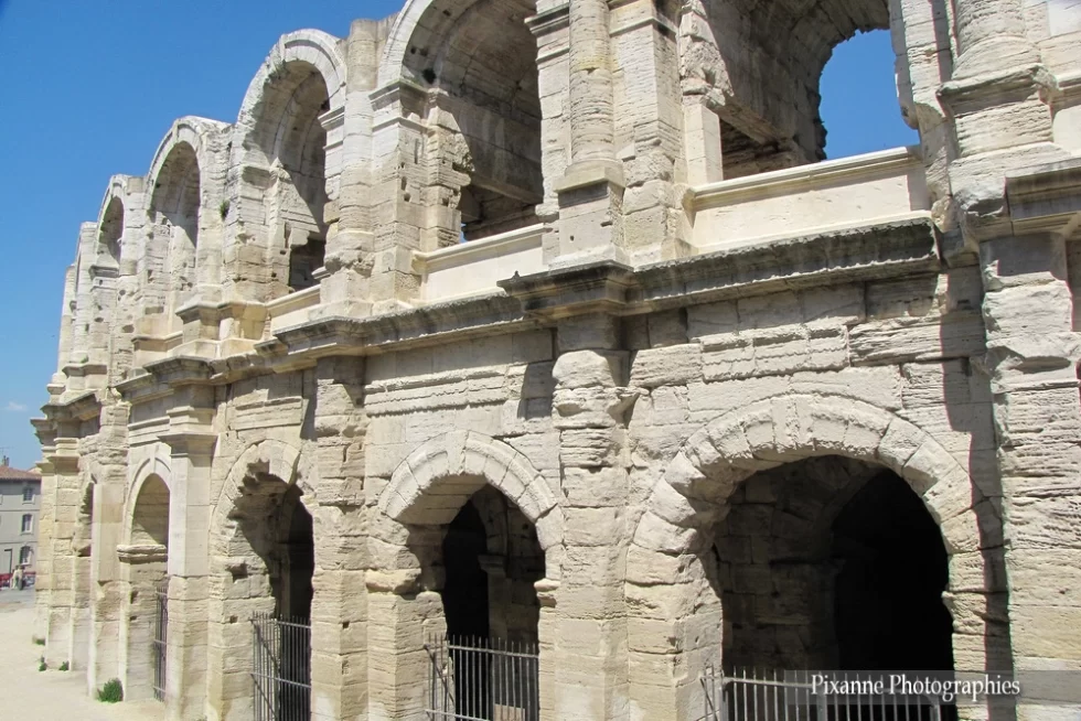 Europe, France, PACA, Bouches du Rhône, Arles, Arènes, Souvenirs de Voyages, Pixanne Photographies