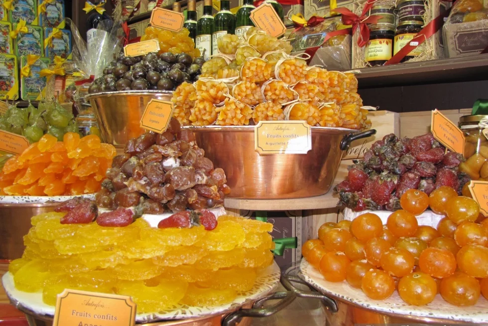 Europe, France, PACA, Bouches du Rhone, Les Baux de Provence, Fruits confits, Souvenirs de Voyages, Pixanne Photographies