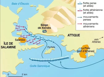 europe, Grèce, Attique, Iles Saroniques, Salamina, Salamine,
