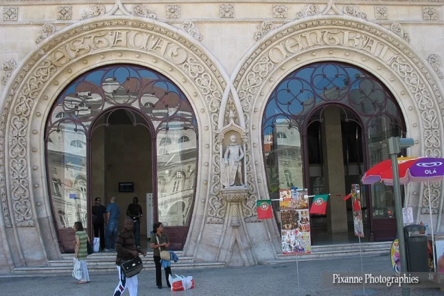 Europe, Portugal, Lisbonne, Gare Rossio, Souvenirs de Voyages, Pixanne Photographies