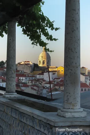 Europe, Portugal, Lisbonne, Miradouro de Santa Luzia, Souvenirs de Voyages, Pixanne Photographies