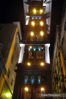 Europe, Portugal, Lisbonne, Santa Justa, Ascenseur, Souvenirs de Voyages, Pixanne Photographies