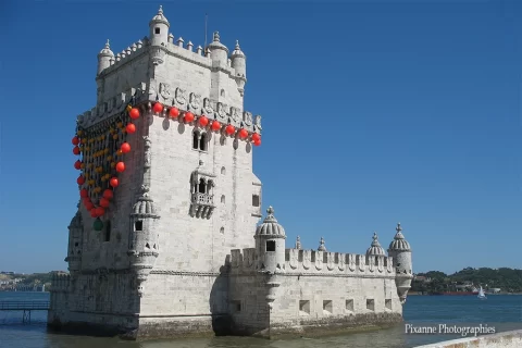 Europe, Portugal, Lisbonne, Tour de Belem, Souvenirs de Voyages, Pixanne Photographies