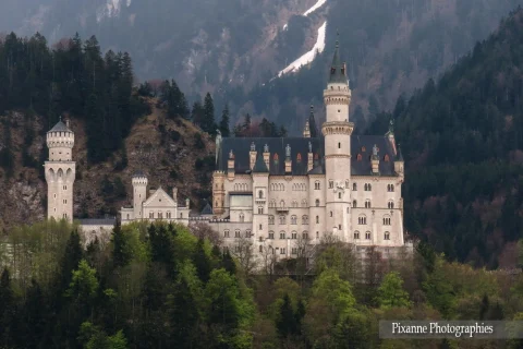 Europe, Allemagne, Bavière, Schwangau, Neuschwanstein, Souvenirs de Voyages, Pixanne Photographies