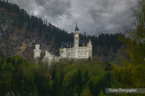 Europe, Allemagne, Bavière, Schwangau, Neuschwanstein, Souvenirs de Voyages, Pixanne Photographies