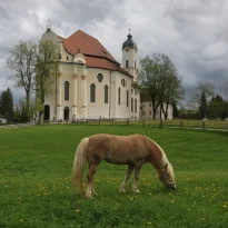 Europe, Allemagne, Bavière, Steingaden, Eglise, Eglise de Wies, Souvenirs de Voyages, Pixanne Photographies