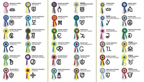 Europe, France, Logo et Doc, Devises et Fer de marquage