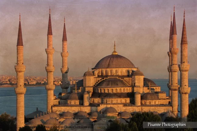 Asie, Europe, Turquie, Istanbul, Mosquée Bleue, Souvenirs de Voyages, Pixanne Photographies