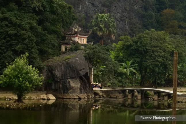 Asie, Vietnam, Baie Halong Terrestre, Tam Coc, Pagode Bich dong, Souvenirs de Voyages, Pixanne Photographies