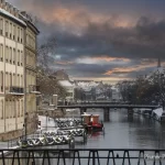 France, Alsace, Strasbourg, Quartier Cathédrale, Pont Corbeau, Hiver, Pixanne Photographies