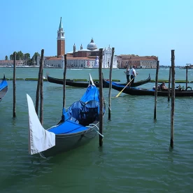 Europe, Italie, Venise, Grand Canal, Gondole, San Giorgio Maggiore, Pixanne Photographies
