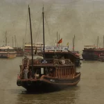 Asie, Vietnam, Baie d'Halong, Jonque, Texture, Pixanne Photographies