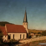 France, Alsace, Andlau, Chapelle Saint André, Texture, Pixanne Photographies