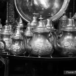 Maroc, Marrakech, Médina, Souk, Théière, Pixanne Photographies