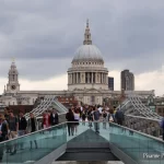 Royaume Uni, Londres, Millennium Bridge, Pixanne Photographies