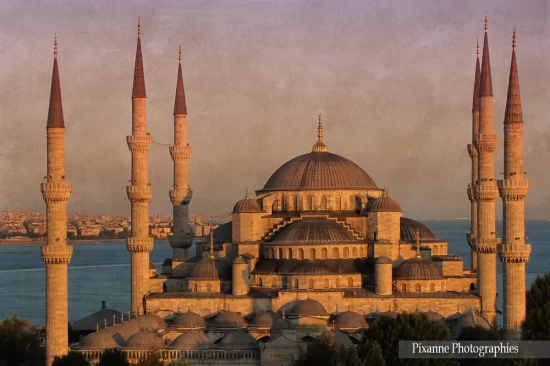 Europe, Asie, Turquie, Istanbul, Mosquée Bleue, Texture, Pixanne Photographies